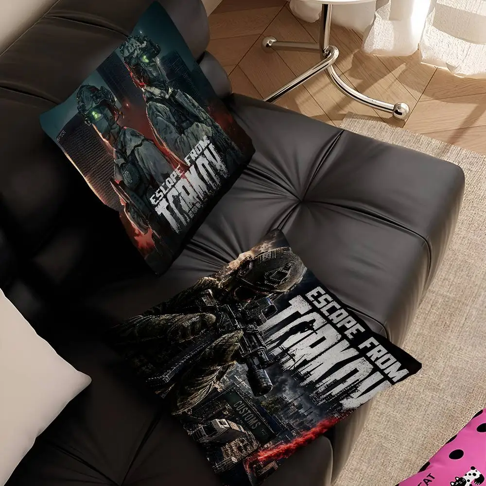 Game escapes from tarkovs Personalized Pillow Cover Kids Bedroom Wild Party Decor Pillowcase kid Birthday shower Gift