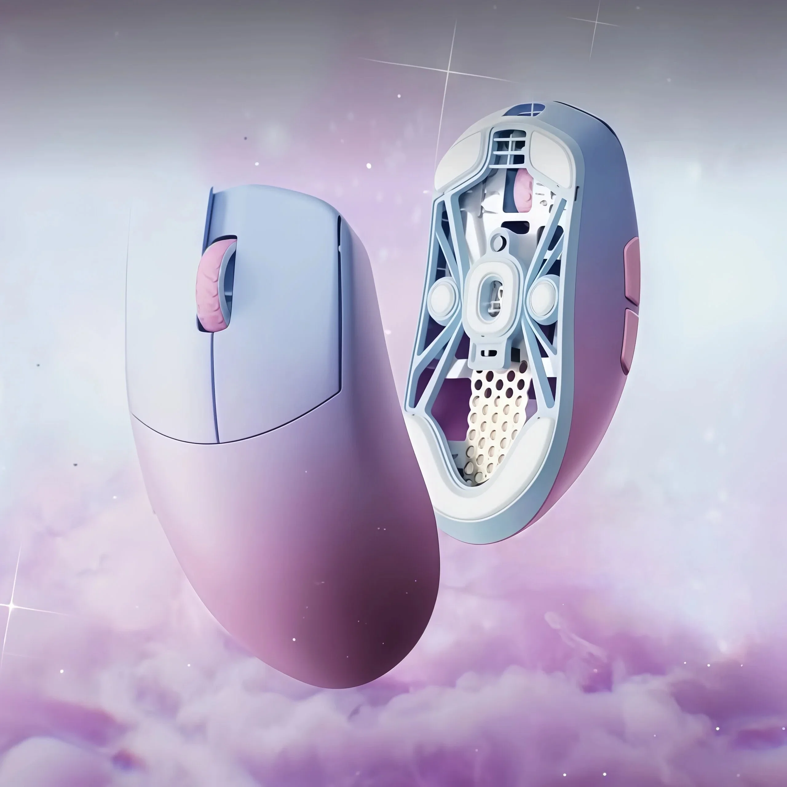 LAMZU MAYA Wireless Esports Mouse 45g Lightweight 3950 Esports Sensor Precision Tuned Optical Micro Switch Wireless Mouse