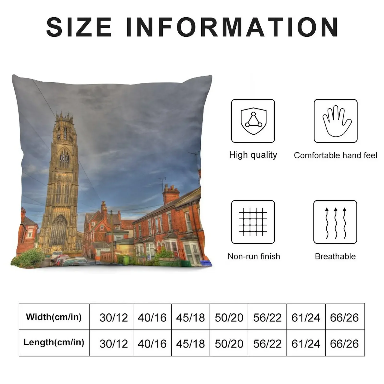 Boston Stump Throw Pillow Throw Pillow Covers Sofa Pillow Cover Sofa Cushion Cover cover luxury