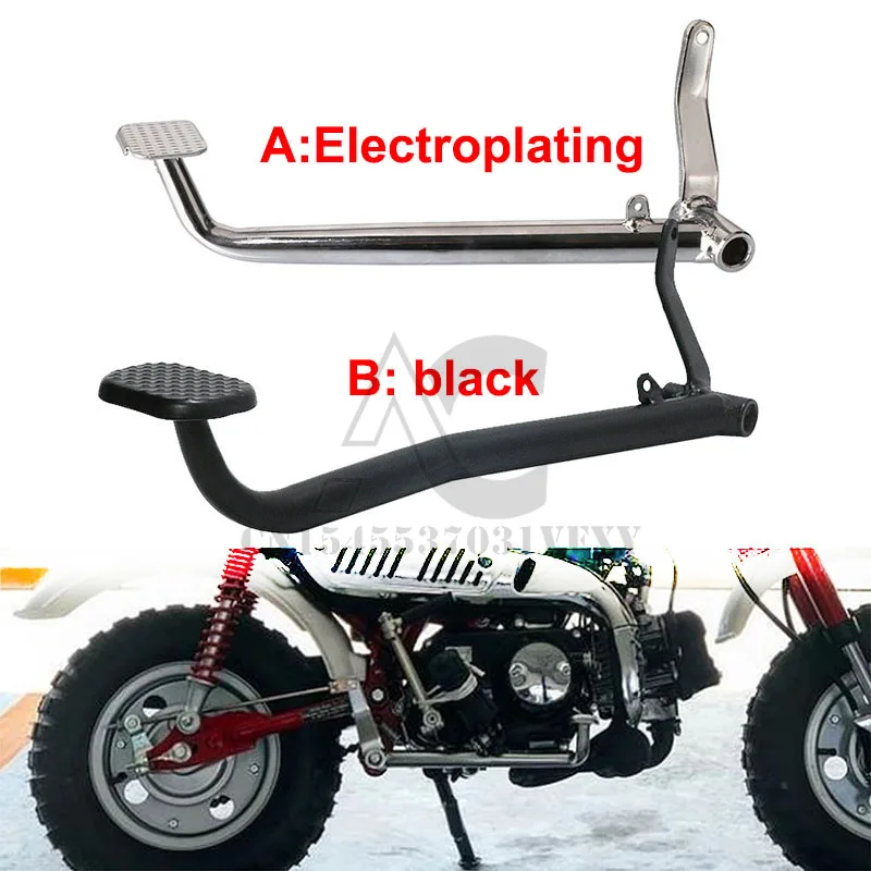 Pedal de palanca de freno trasero para motocicleta, accesorios para motocicleta Honda Z50 Z50A Z50J Z50R Mini Trail Monkey Bike