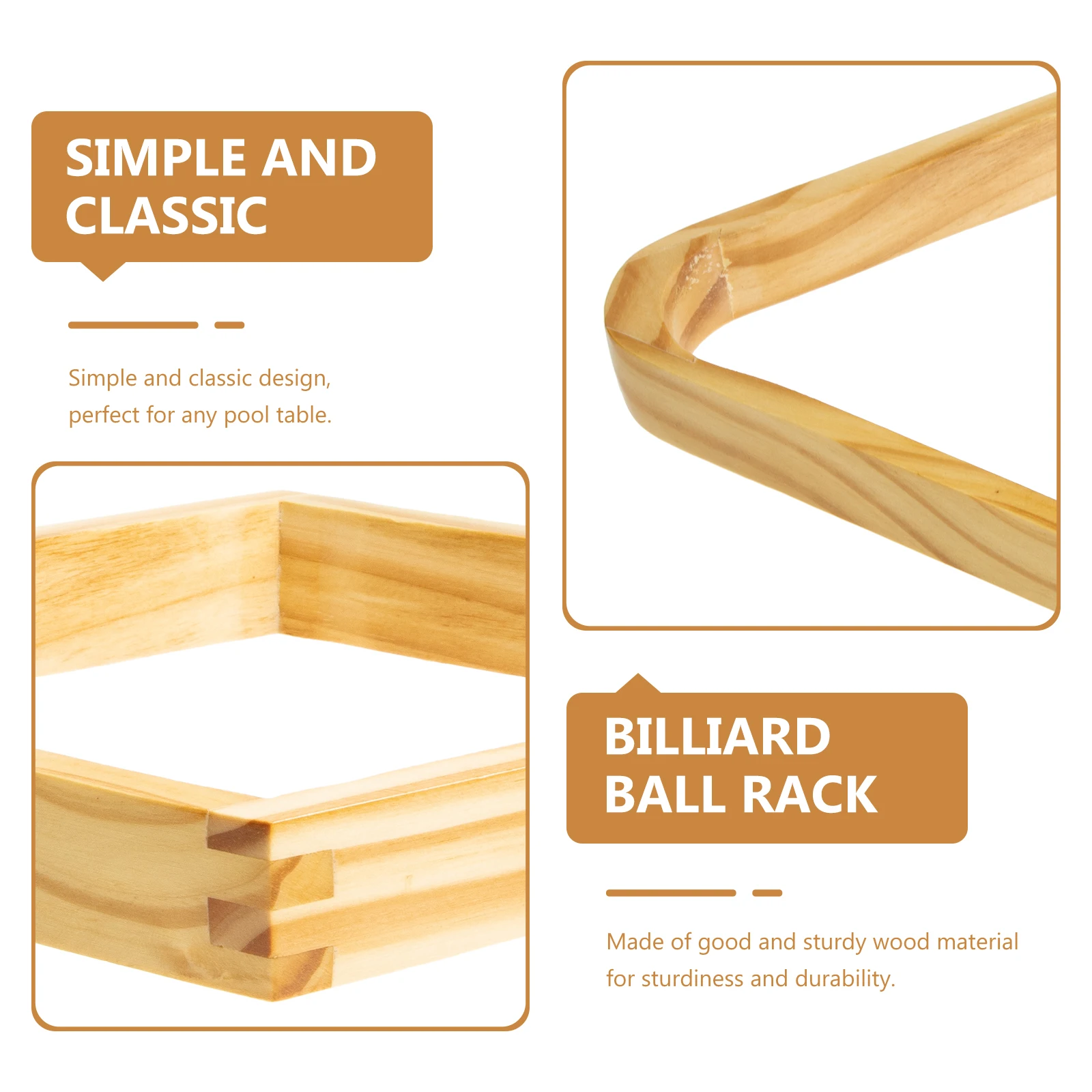 

Pool Table Accessories Billiard Rack Supplies American Style Balls Cue