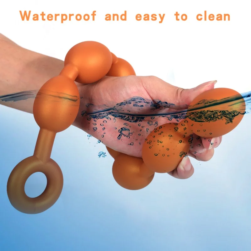 XXL Anal Sex Beads To For Men Silicone Large Butt Plug Balls Intimate Goods For Adults 18 Toys For Woman Gay Men Anus Dilator