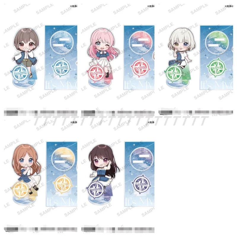 BanG Dream! Anime Characters Dual plug-in Acrylic Figures Stand Model Cute Office desk decorations Gifts For Friends