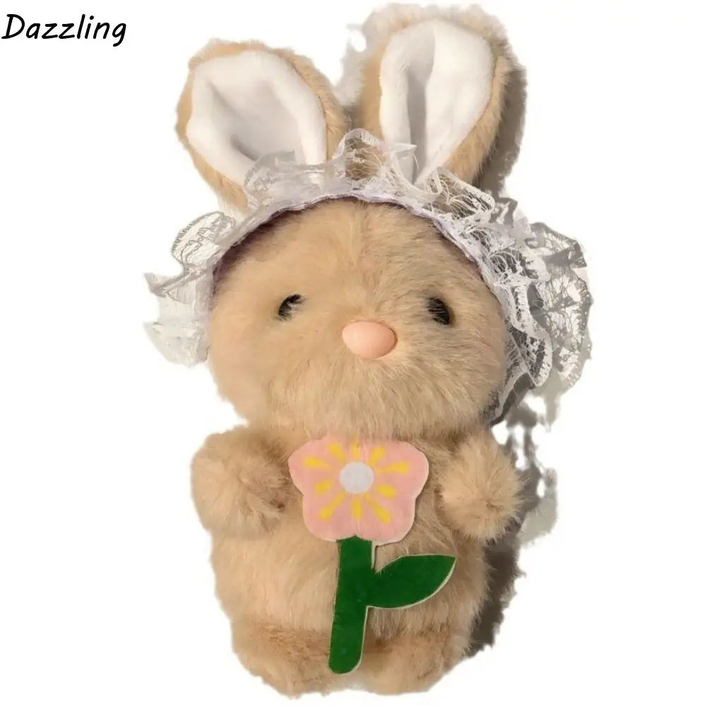 

Cute Plush Cartoon Key Chains Rabbit Kawaii Key Rings Trinket Soft Bag Pendant Backpack Ornaments