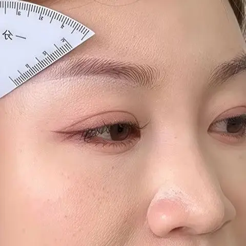 

Microblading Mapping Tool Shaping Permanent Makeup Drawing Guide Ruler Tattoo Supplies Fast Drawing Eyebrow Design Ruler