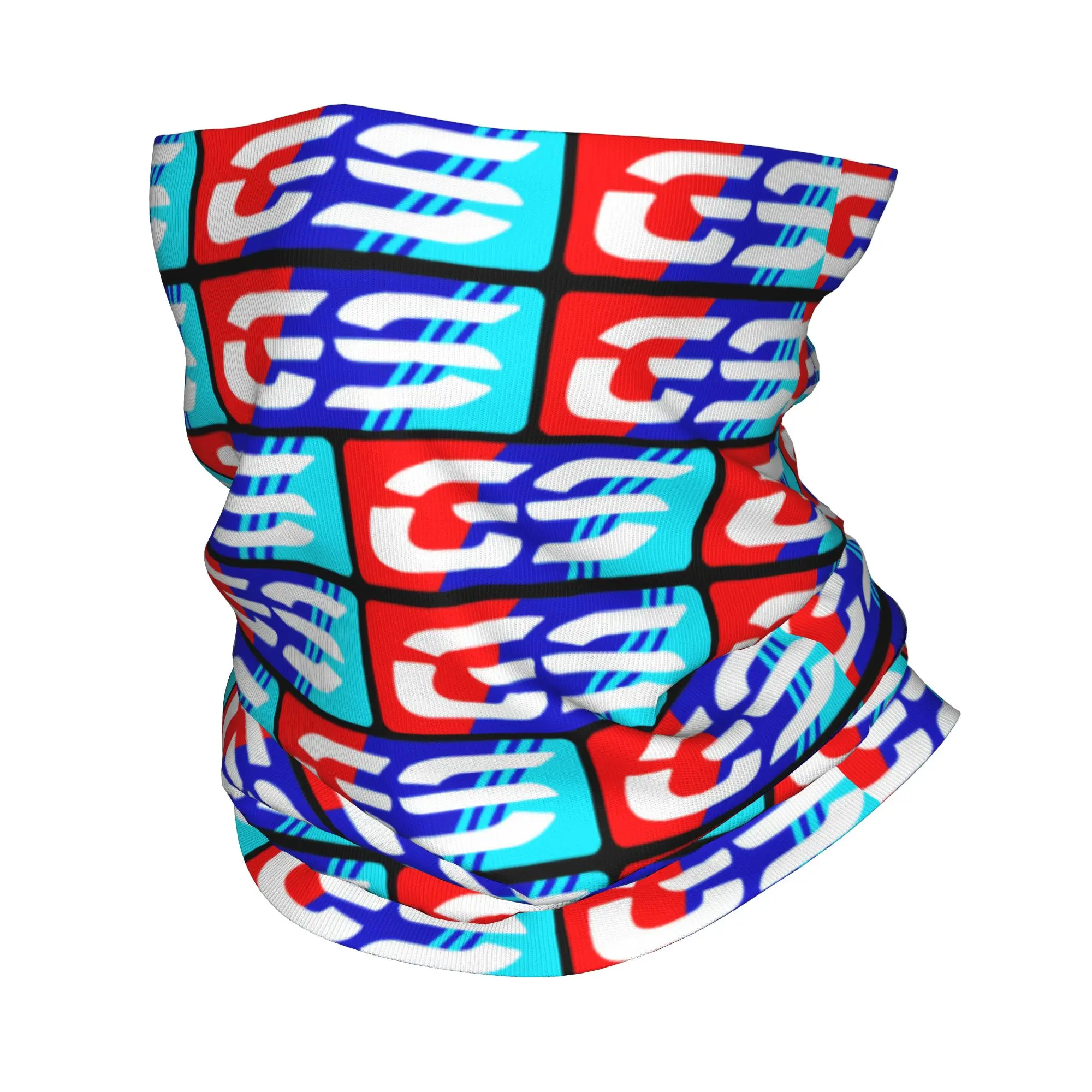 Custom GS Motorcycle Adventure  Bandana Neck Warmer Women Men Winter Ski Hiking Scarf Gaiter Cool Face Cover