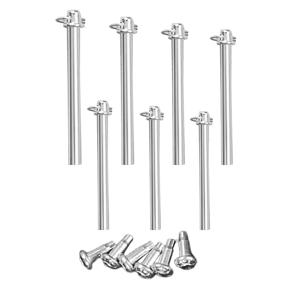 7 Sets Fan Nail Accessories Hand Repairing Kit Folding Shaft Pin Replacement Stainless Steel Rivet