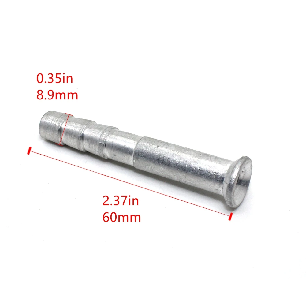 Air-conditioning pipe aluminum welding connector,3/8 1/2 5/8 Aluminum welded joint,Air conditioning pipe expansion connector