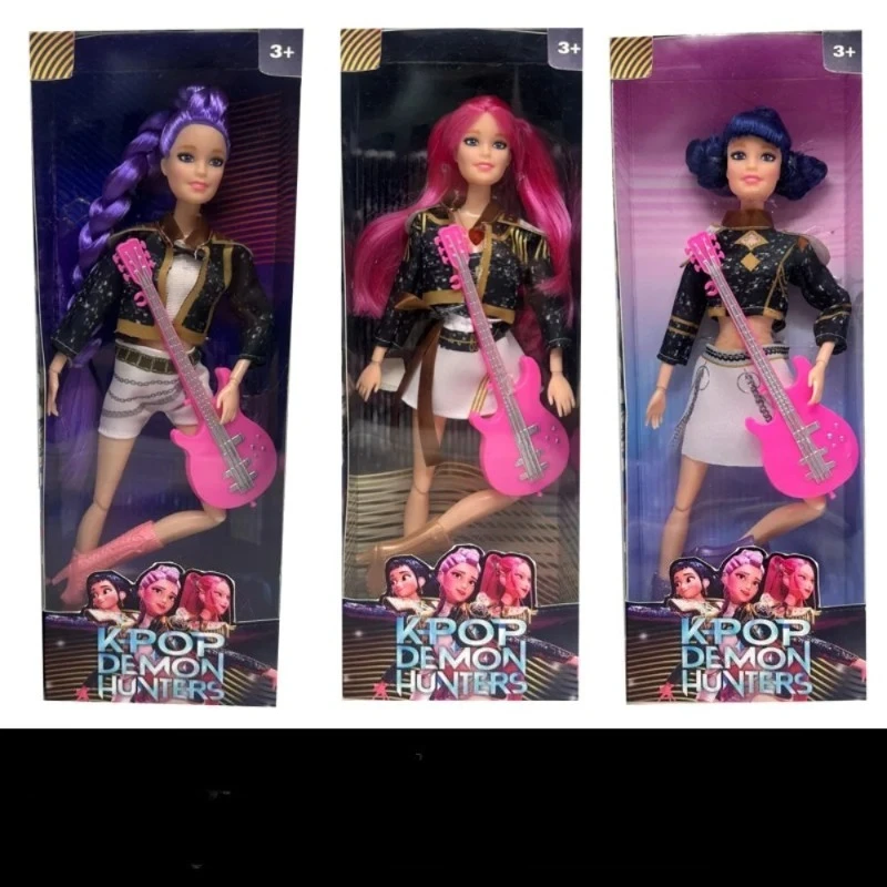 Nouveau jouet poupée chaude Kpop chasseurs de démons figurines d'action personnages avec Rumi Mira Zoey joli design de mode sur scène pour enfants cadeaux