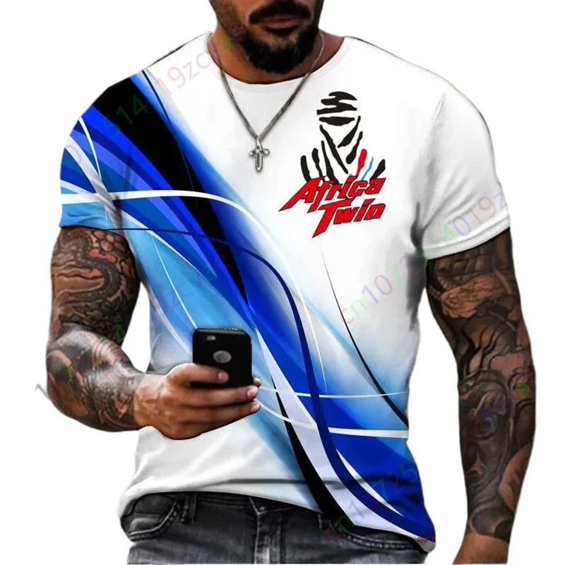 Suitable for Honda Africa Twin CRF 1000L Adventure Sports T-shirt Super Cycling Motorcycle Off Road Racing Team Motorcycle Cycli