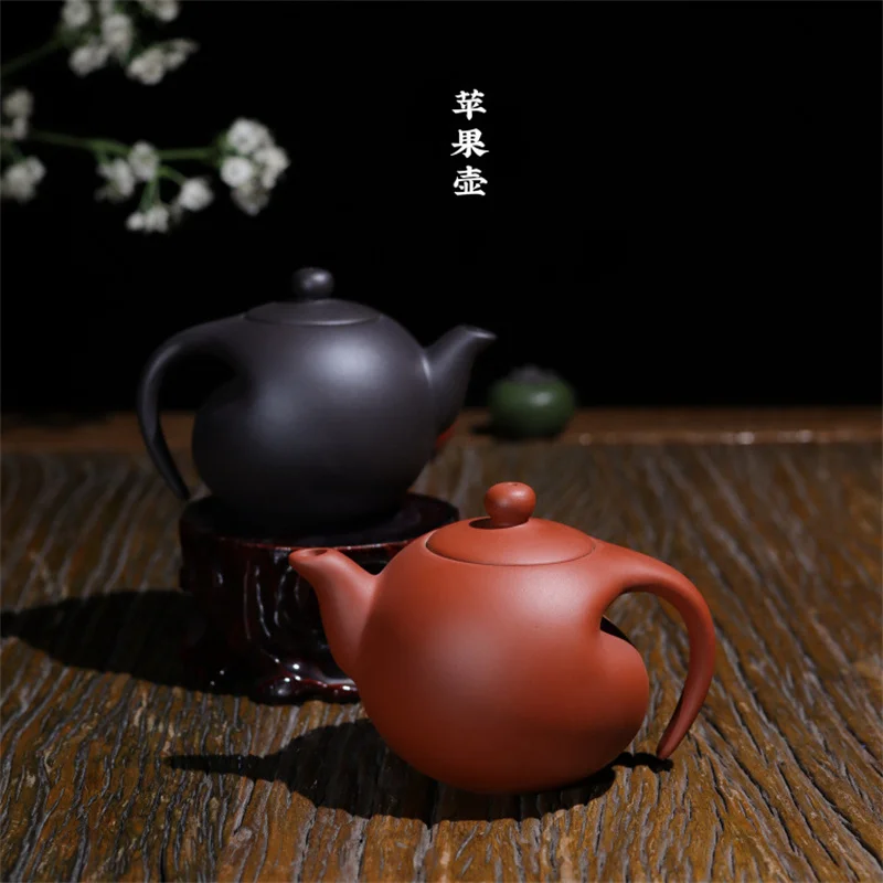 220cc Authentic Yixing Tea Pot Purple Clay Xi Shi Teapot Ore Beauty Kettle Suit Puer Chinese Tea Set Etiquette Supplies