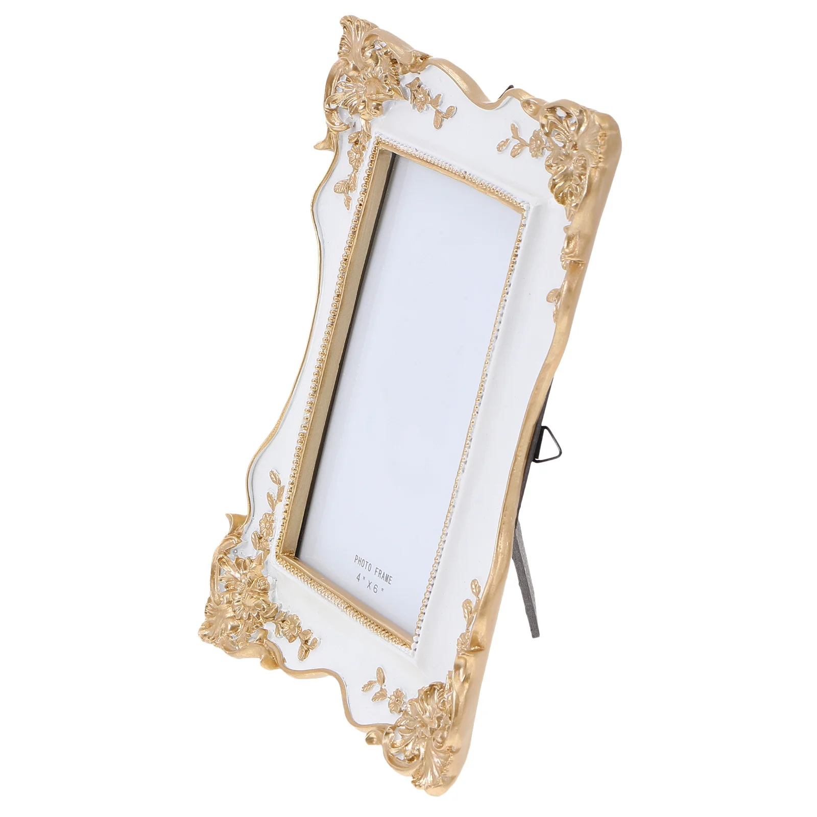 

Vintage Style Resin Picture Photo Frame for Desktop Tabletop Decoration Home Photo Frame Ornament Retro Style Display