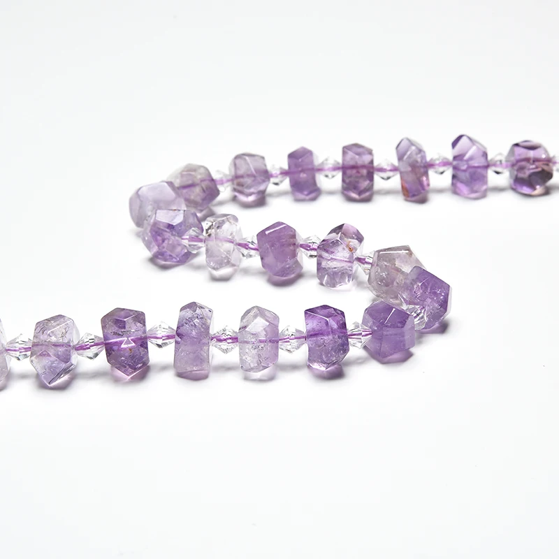 NaturalAquamarine gemstone beads wholesale Amethyst lavande Orange Sun stoneshape Faceted  jewelry DIY Bracelet Necklace