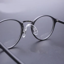 10pcs U Shape Silicone Conjoined Eyeglass Soft Nose Pads For Glasses Anti-Slip Insert Nose Pad