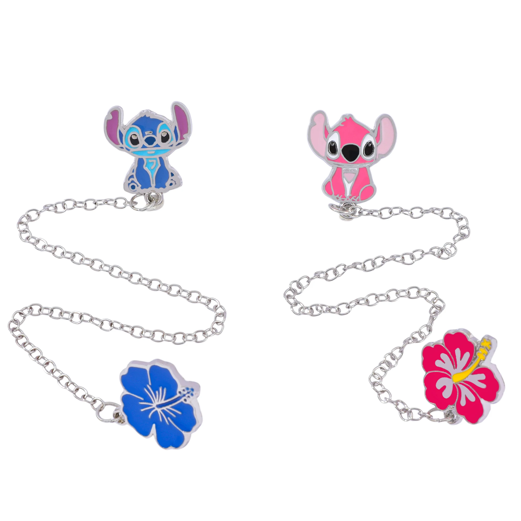 Colgante creativo de borla de flor de Lilo & Stitch, juguete personalizado y de moda para niños, regalo perfecto para fiestas de niñas