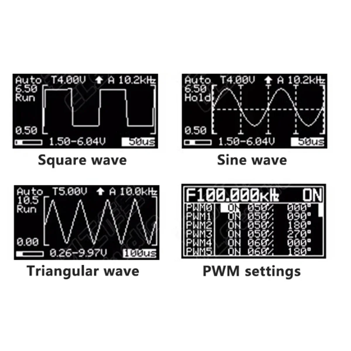 DIY Mini Digital Oscilloscope Kit STC8K8A Microcontroller Microcontroller Electronic Training Welding Practice Parts