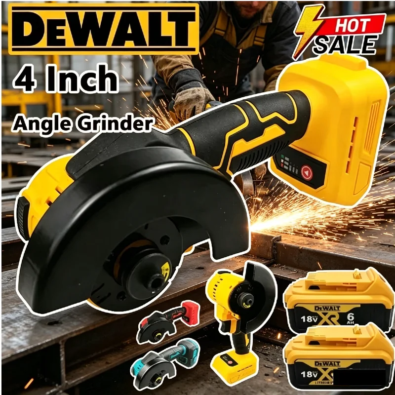 meuleuse-d'angle-sans-fil-dewalt-20v-outil-de-decoupe-dewalt-de-4-pouces-pour-la-decoupe-le-meulage-et-le-polissage-outil-electrique