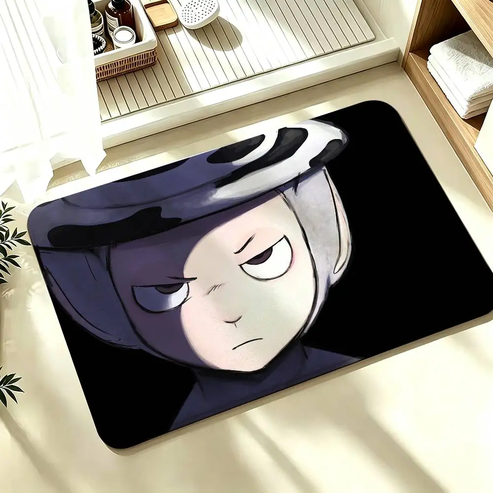 S-Slendytubbies 3 G-Guardian Shower Room Absorbent Small Floor Mat Soft Comfortable Decorative Foot Mat