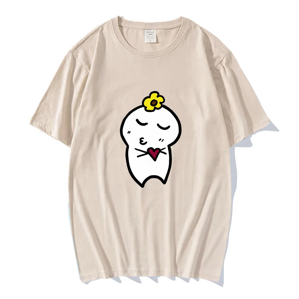 Ateezz  Band T-shirts Korean Fashion Cartoon Printing Tee-shirt Hip Hop Streetwear  Ropa De Mujer Harajuku Tshirts Cotton