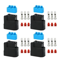 4x For Honda K-Series K20 K24 3-Pin Ignition Coil Pack Connector Plug Housing Terminal Clip TRC-7035a-2.0-21k