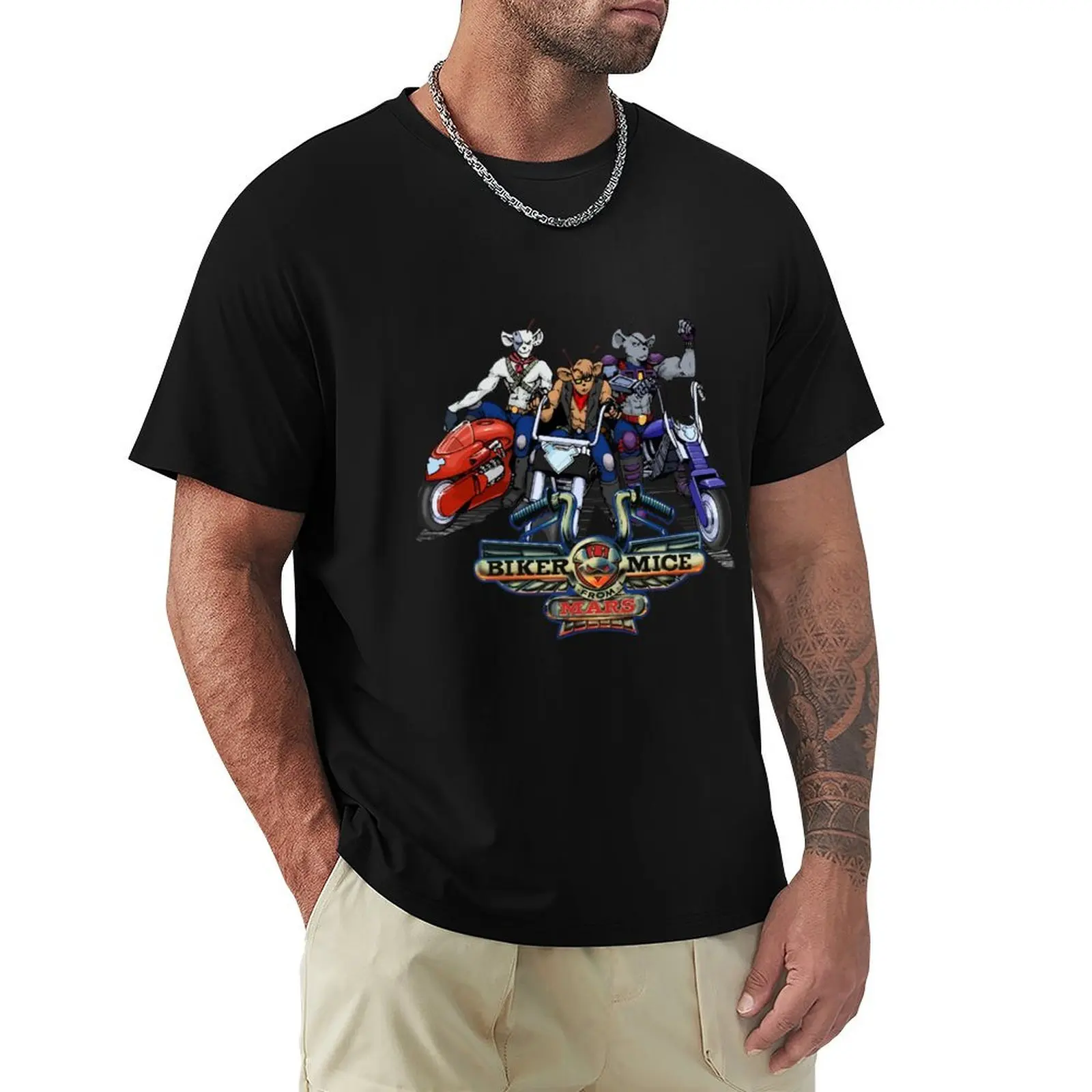Biker mice from Mars T-Shirt Lightweight Running T-Shirt