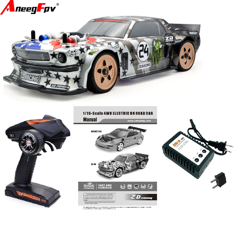 ZD Racing 1/16 مقياس عالي السرعة 40 كم/ساعة RC سيارة فرش السيارات 4WD على الطريق بجولة سيارة التحكم عن بعد مركبة RTR نموذج سيارة هدية
