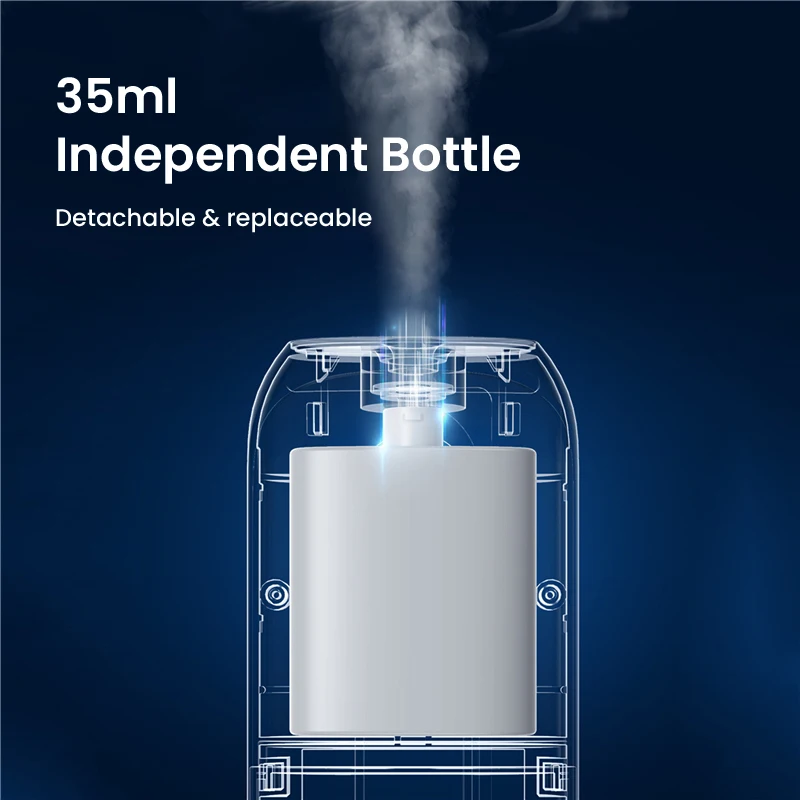 Wall-mounted Aroma Diffuser for Pure Essential Oil Portable Type-C Rechargeable Diffusing Device 4 Modes Low Noise