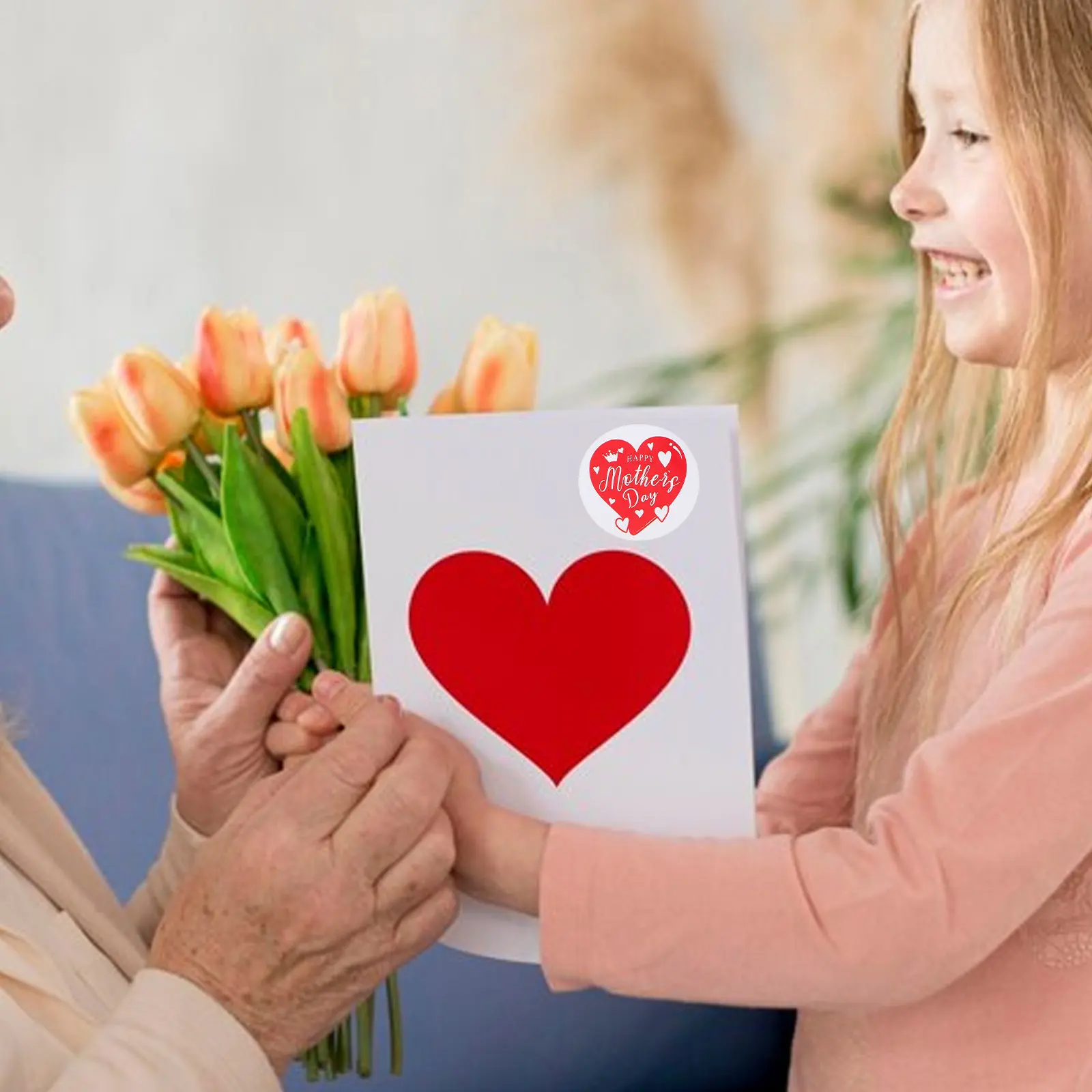 

Наклейки-сердечки ко Дню матери, милые этикетки для мам, наклейки для открыток, конвертов, скрапбуков, поделок, наклейки-этикетки ко Дню матери