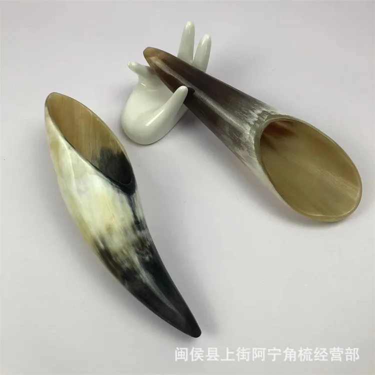Horn Gua Sha Scraping Tube Acupressure Point Pen Massage Tool Body Care