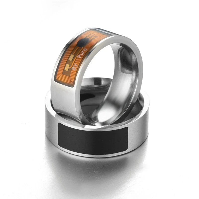 NFC Smart Chip Ring Mobile Phone Label Smart Ring New Technology NFC Wearable Smart Ring