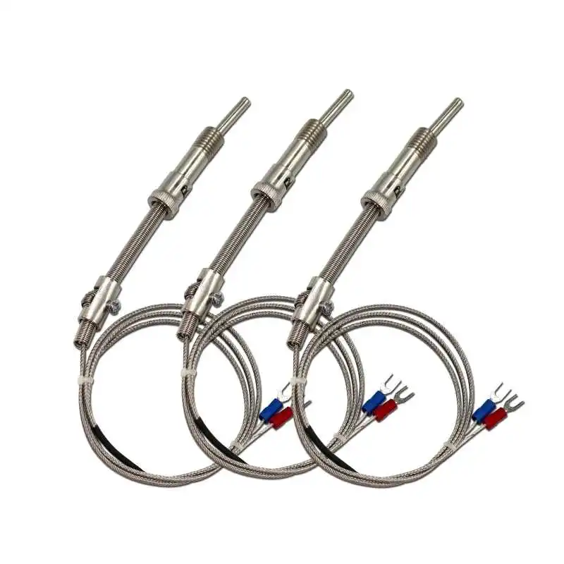 

Screw type K-type thermocouple mask machine temperature sensor, pressure spring thermocouple E K temperature control temperature