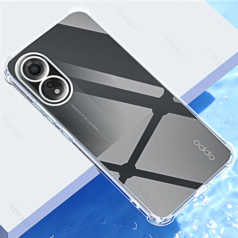 Clear Soft Case for Oppo A38 A18 A79 A78 A58 A78 4G 5G Phone Case Transparent Back Cover Ultra Slim Skin A 38 18 58 78 98 79
