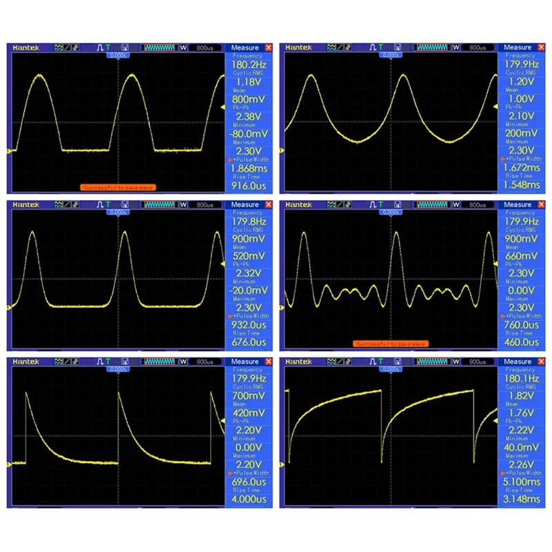 M02K-Function Signal Generator 0.001Hz-200Khz Signal Generator 1.8-Inch TFT Display Sine+Square+Triangle+Sawtooth Waveform