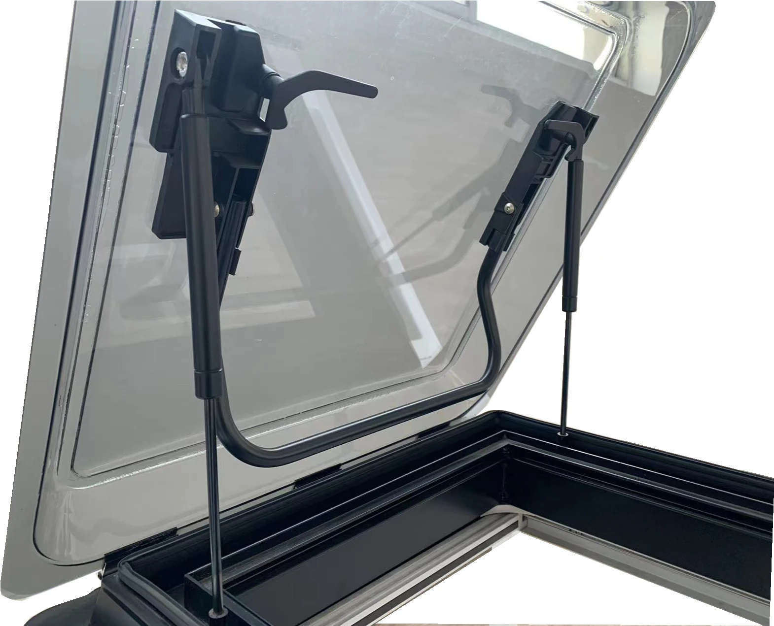 المصنع مباشرة سبائك الألومنيوم الإطار RV سقف كوة لمنزل متنقل مقطورة القافلة