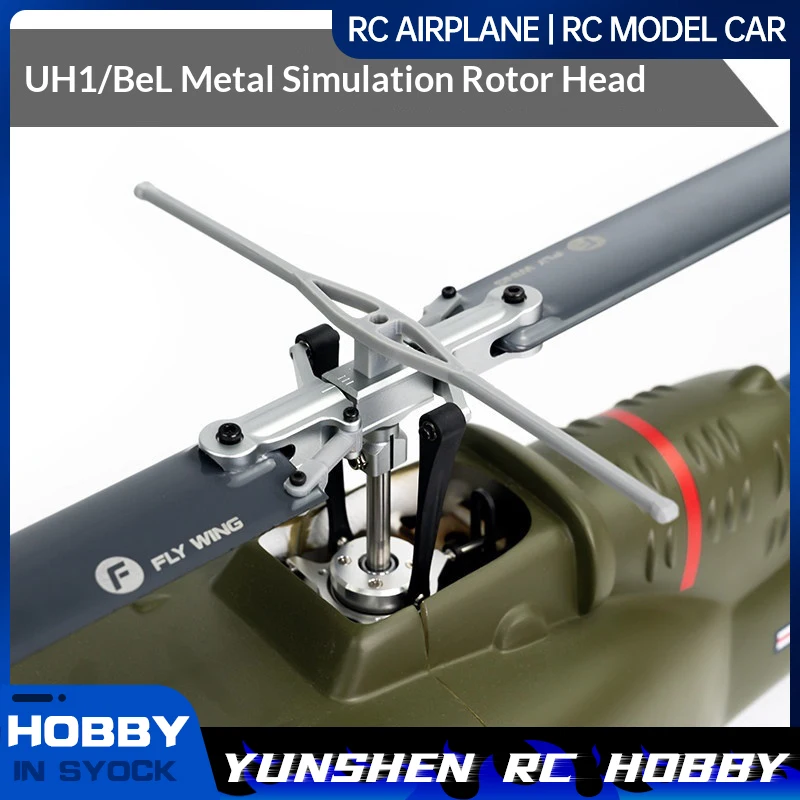 

Huey Uh1 Bell Bell 206 Simulation Helicopter Metal Rotor Head Paddle Clamp Upgrade Accessories 450l Paddle Zoomlion