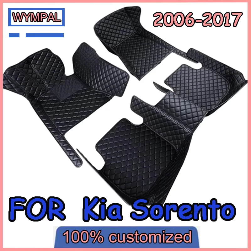 

Car Floor Mats For Kia Sorento（Five Seats）2006 2007 2008 2009 2010 2011 2012 2013 2014 2015 2016 2017 car accessories