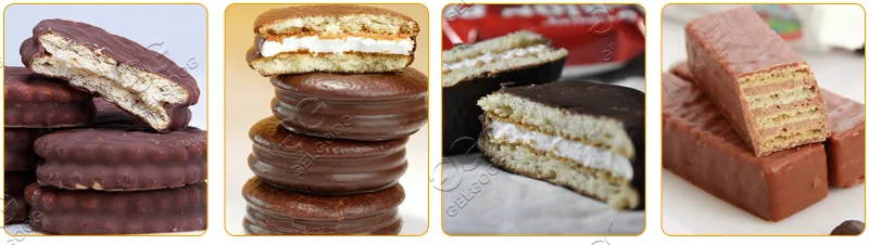 Gelgoog Mini Chocolate Enrober Machine Chocolate Enrobing Line