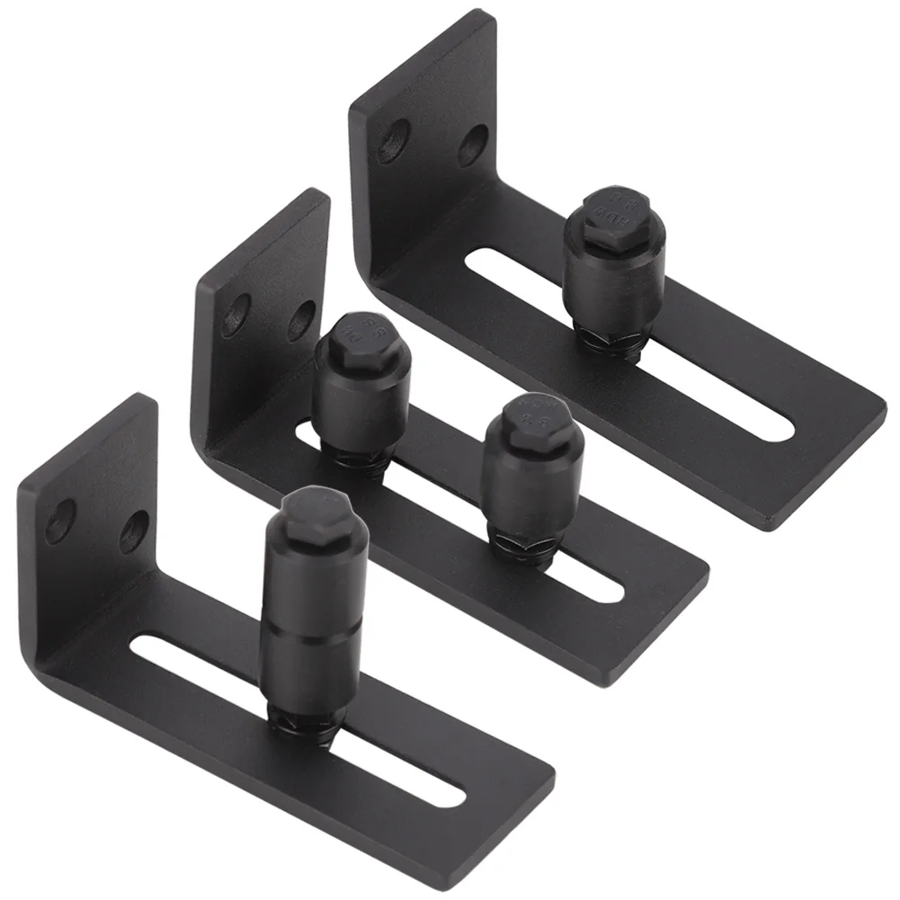 Carbon Steel Adjustable Sliding Floor Guide for Barn Door Hardware Accessory