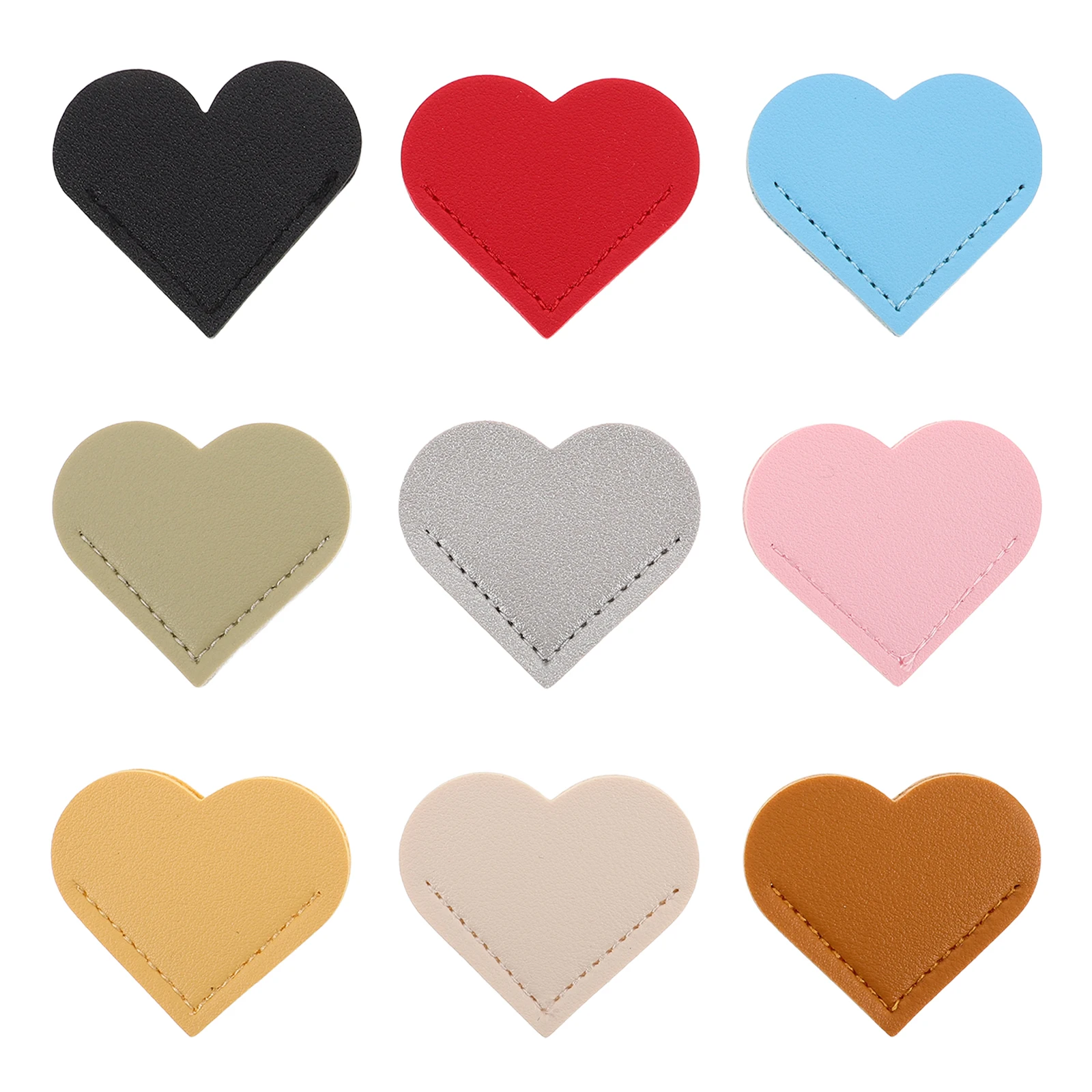 

9 Pcs Bookmark Love Corner Protector Aesthetic Colorful Holder Accessories for Reading Lovers Woman