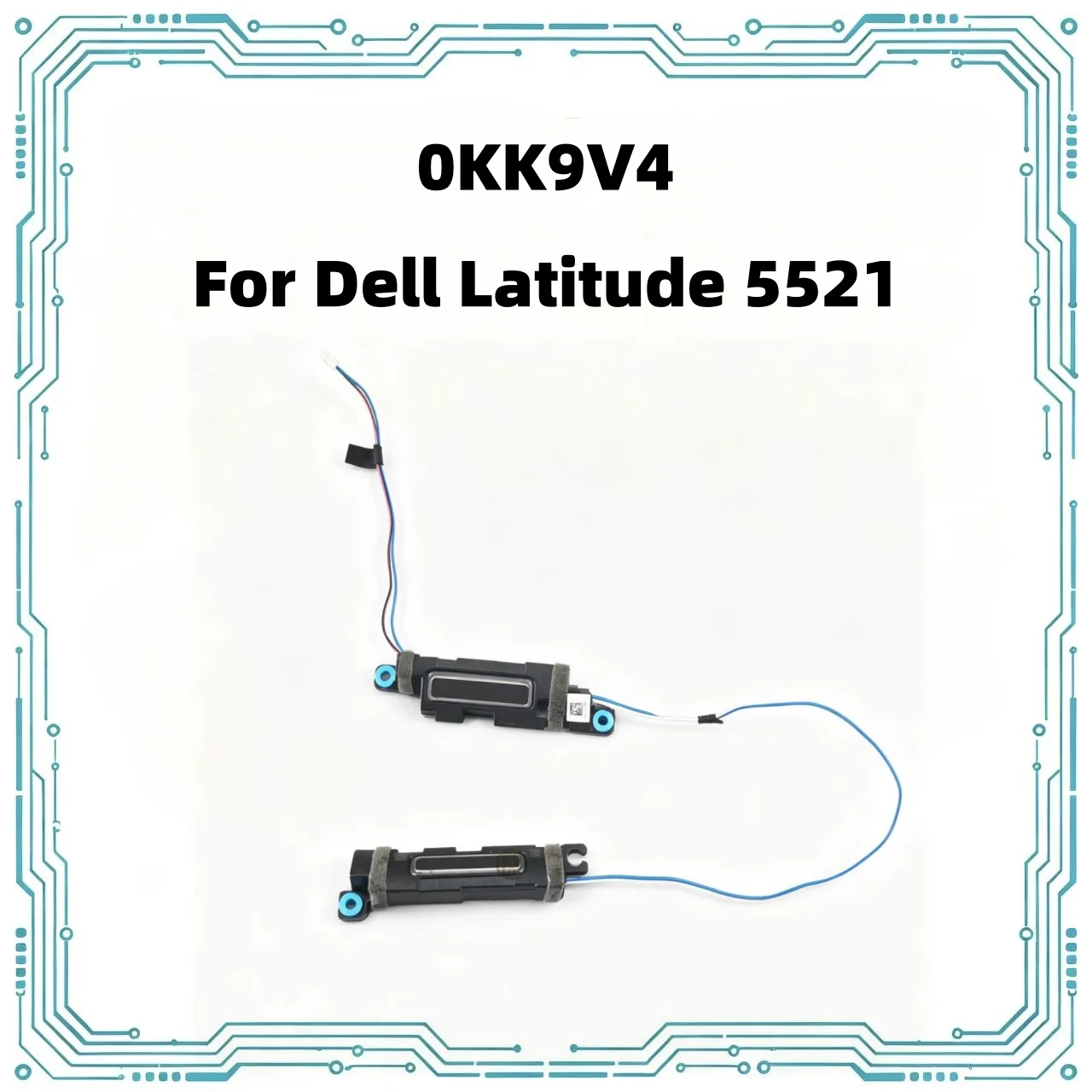Laptop Internal Left Right Speaker 0KK9V4 5521 Built-in Audio Speaker Replacement For DELL Notebook Fully Tested