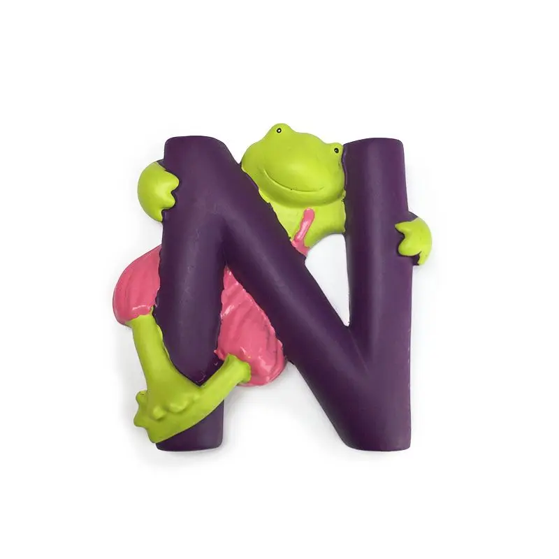 

Creative Cute Cartoon Frog LettersNCultural and Creative Magnetic Refrigerator Magnets Travel Souvenirs Home Decorations