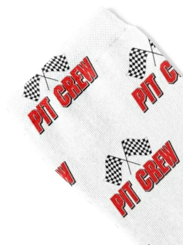 Pit Crew Racing Team Sports Racers Track Pit Stops Socks essential summer anti-slip Mens Socks Women's