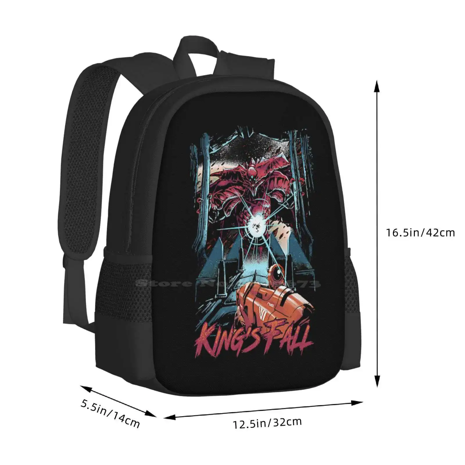 King'S Fall T-Shirt Hot Sale Backpack Fashion Bags Oryx Destiny Raid Dreadnaught The Guardians The Taken King Gamer Bungie