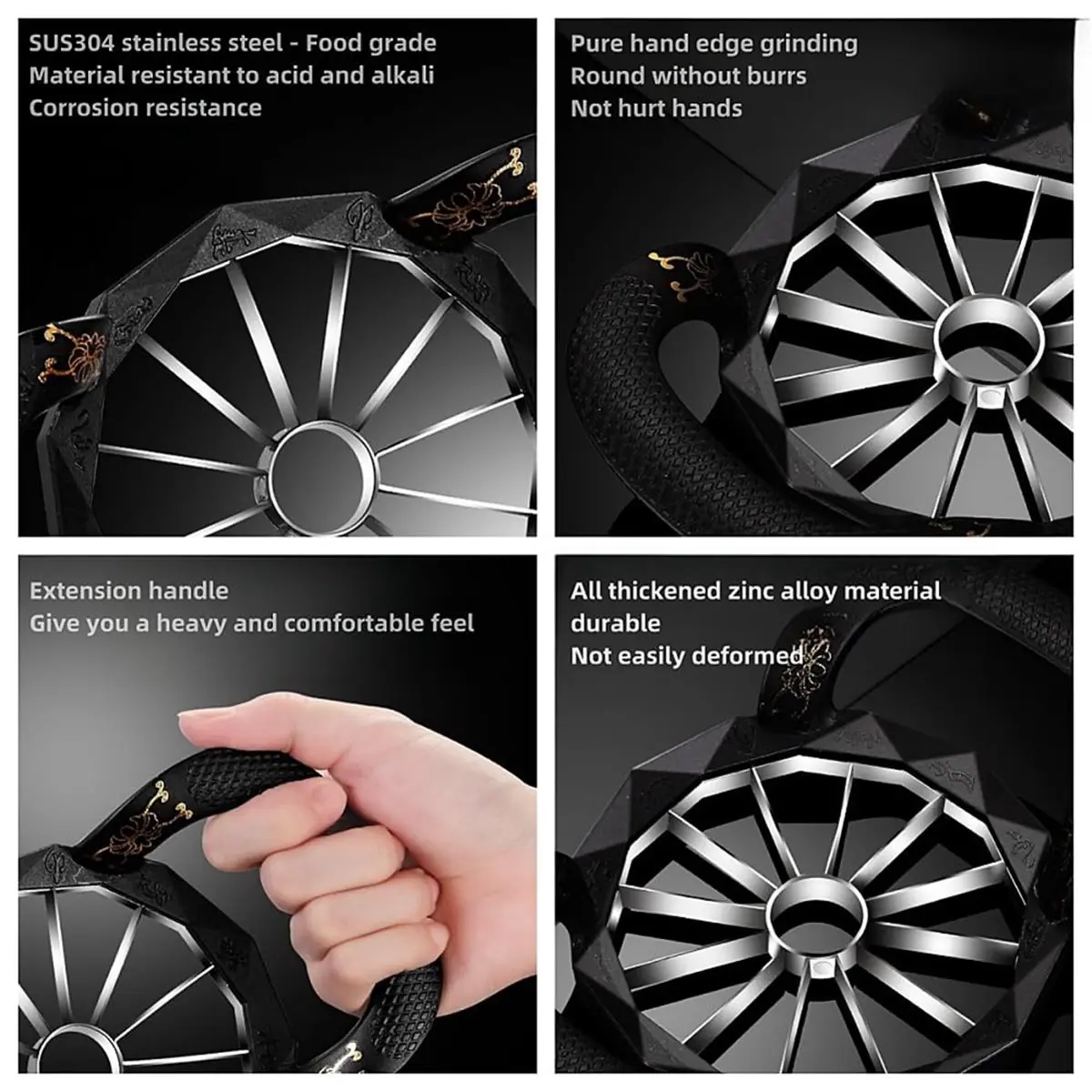 2026 New  Cutting Kitchen Tools Fruit Slicer 12- Thin Slicer and Corer Portable Split and Split Corer