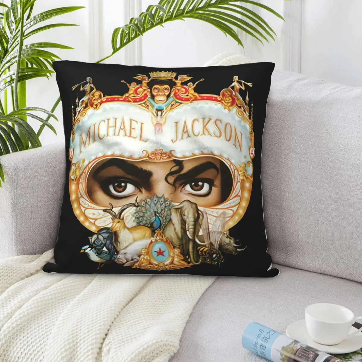 Michael Jackson peligroso negro nuevo famoso precio bajo caliente adolescente niño joven algodón caliente en venta estilo de verano funda de almohada