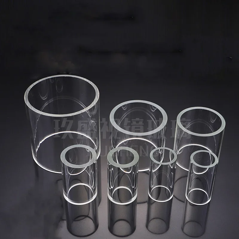 Chemical Pipeline Boiler Glass Viewing Cup High Borosilicate Glass Tube Glass Tube Viewing Mirror 19-80mm can be customized