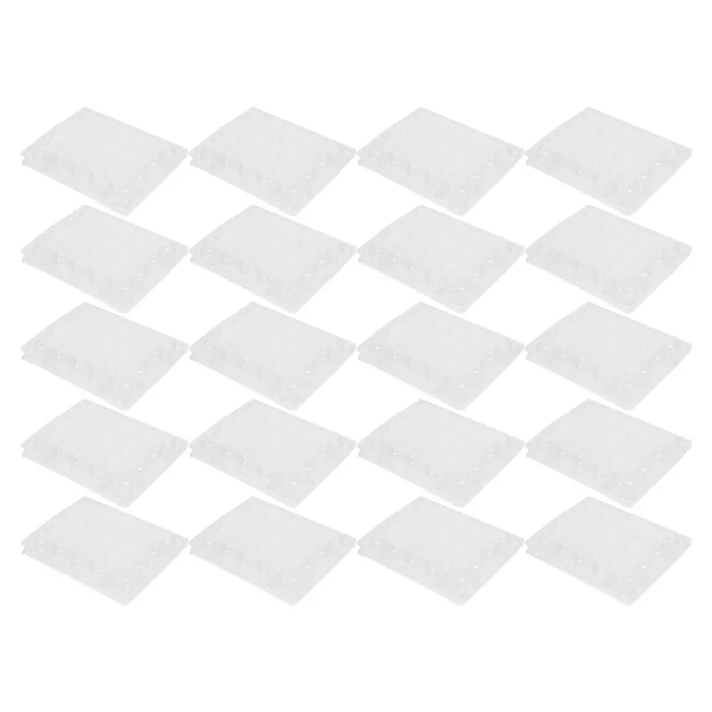 

20 шт. коробки для перепелиных яиц, прозрачные пластиковые прочные многоразовые держатели для перепелиных яиц, кухонные контейнеры для хранения, поставка для хранения