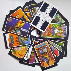 Anime JoJo Bizarre Adventure Tarot Card Cosplay Prop Kujo Jotaro Paper Poker Card Board Game Playing 31Pcs/Set Fans Gift