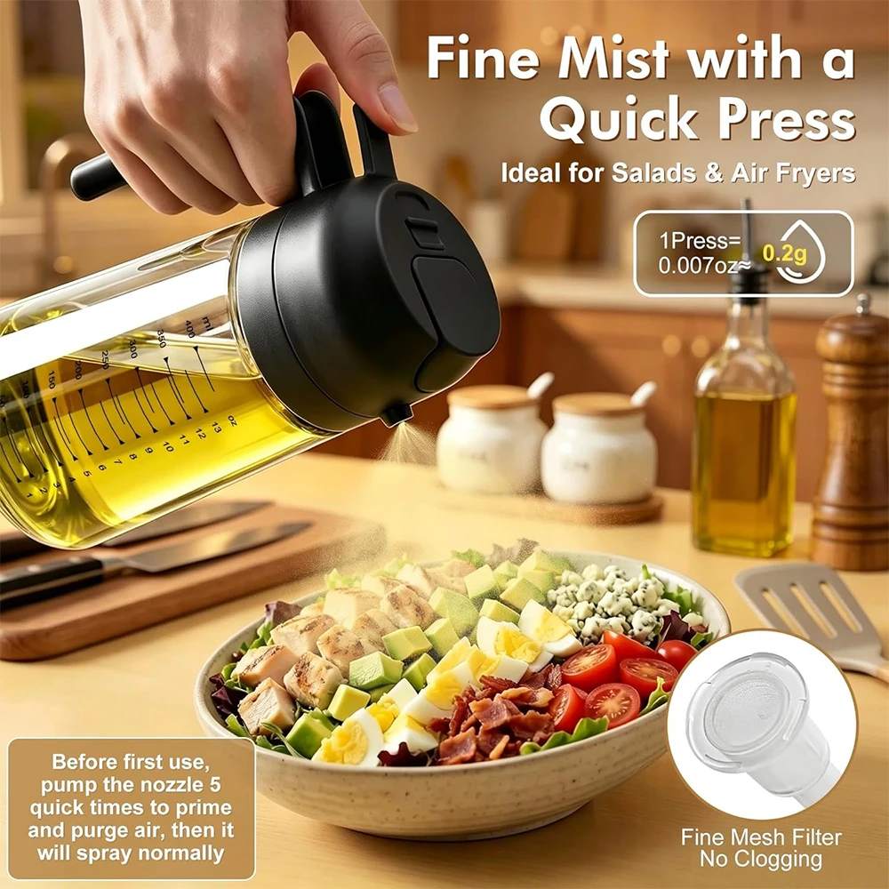 LMETJMA 2 в 1: герметичная сте – обзор и цена Kitchen Gadgets Oil Spray