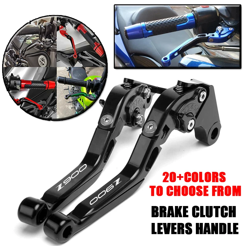 

For Kawasaki Z900 Z 900 2017-Present Clutch Lever Brake Lever Set Foldable Adjustable Handle Levers Accessories Parts